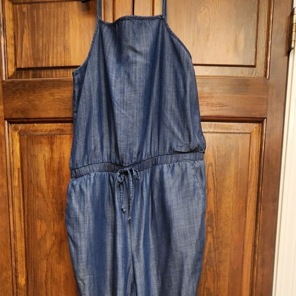 Cisono Light Denim Jumpsuit Size S